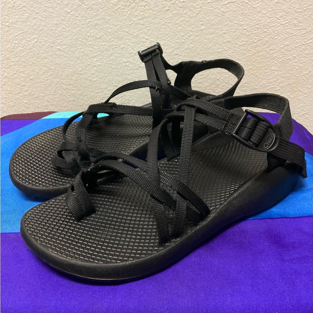 Chaco ZX2 Women’s Sz 11 Black Open Toe Sandals